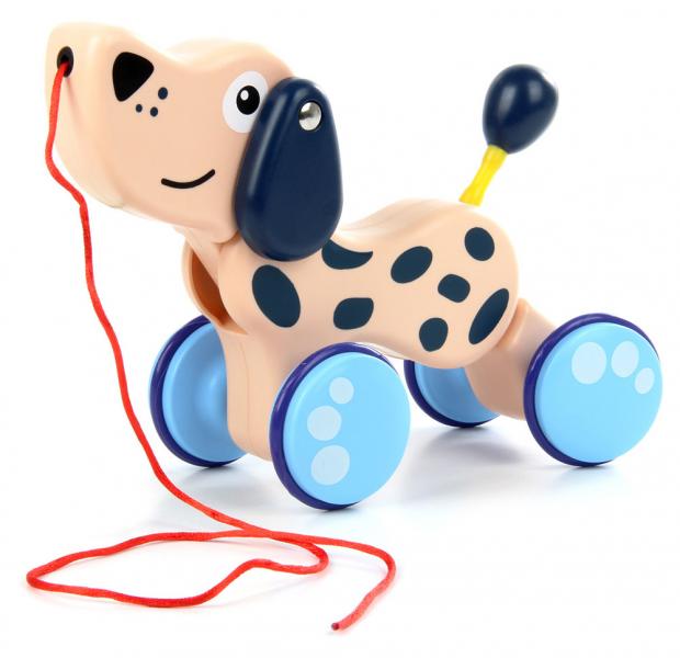 

Игрушка каталка Собачка