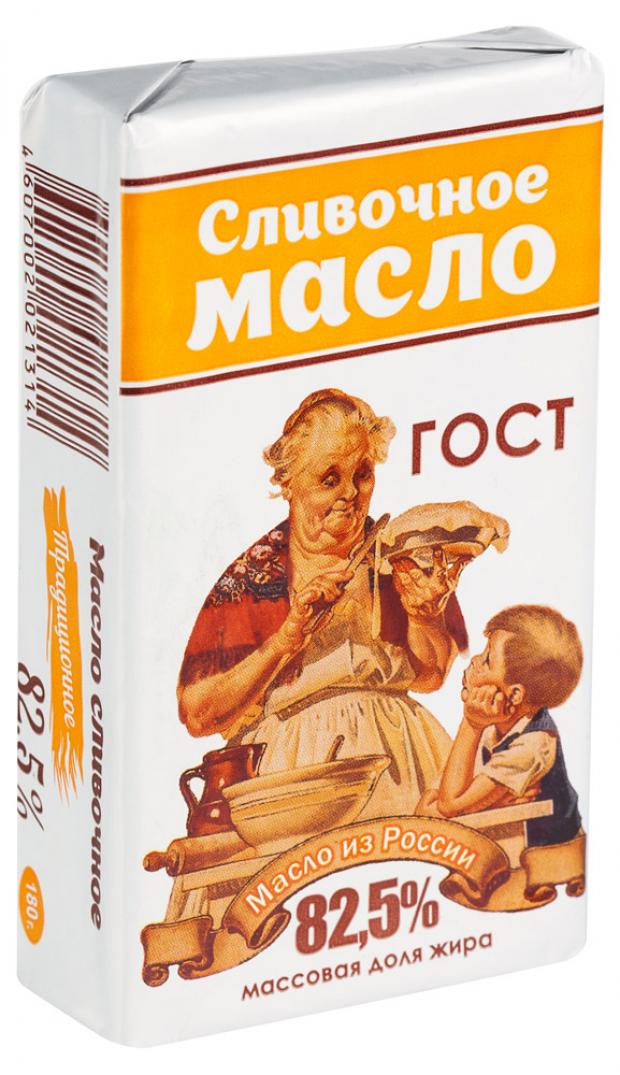 

Масло сливочное «Русские традиции» Традиционное 82,5%, 180 г