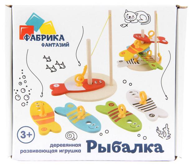 

Игрушка развивающая «Фабрика Фантазий» Рыбалка деревянная