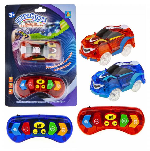 

Гибкий трек 1TOY Машина на р/у 9 ламп
