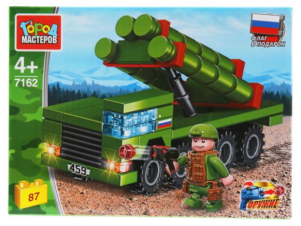 

Конструктор «Город мастеров» Армия: зрк с-300, 87 деталей