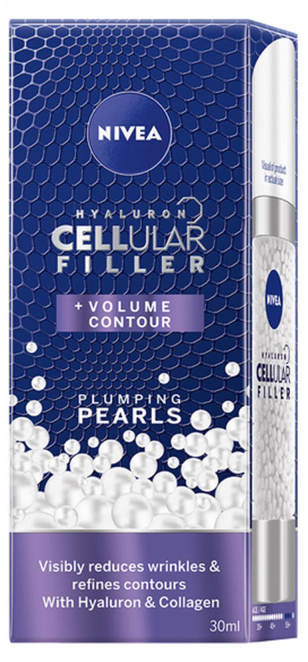 

Гель-сыворотка для лица Nivea Hyaluron Cellular Filler Омолаживающие жемчужины антивозрастной увлажняющий питающий, 30 мл
