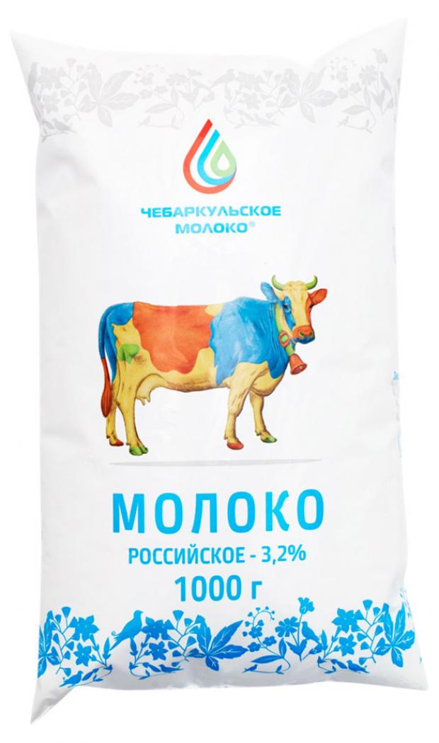 

Молоко питьевое «Чебаркульское молоко» пастеризованное 3,2%, 1 л
