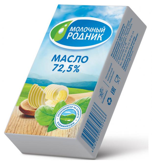 

Масло сливочное «Молочный Родник» 72,5%, 180 г