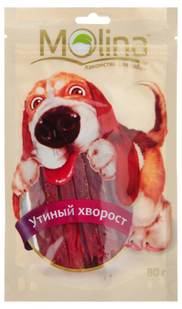 

Лакомство для собак Molina утиный хворост, 80 г