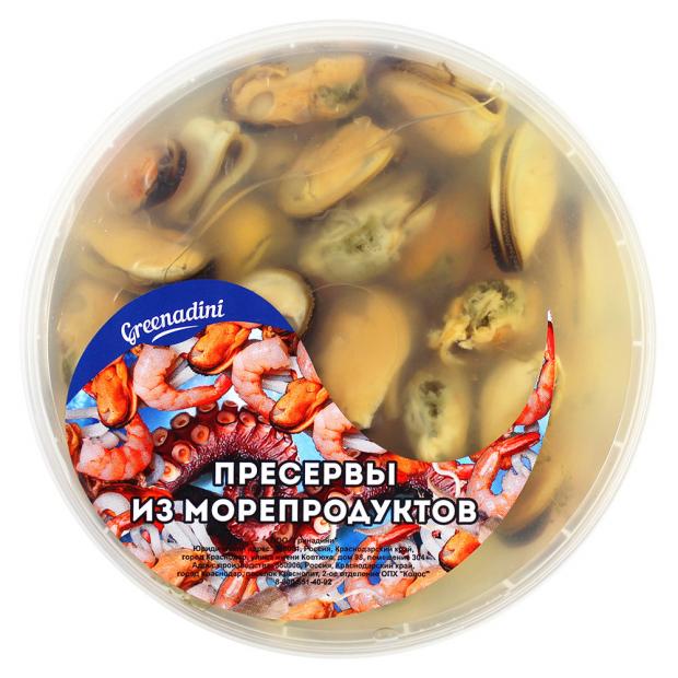 

Мидии в рассоле Greenadini, 180 г