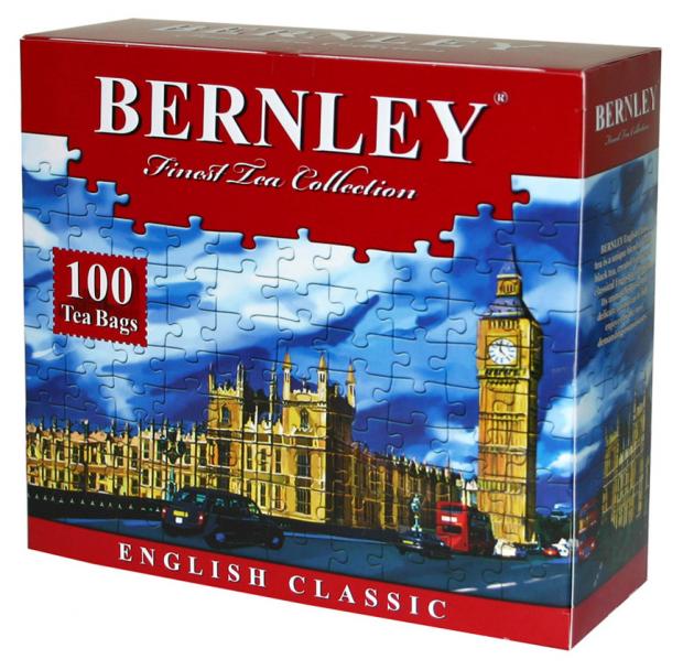 Чай черный BERNLEY ENGLISH CLASSIC 100х2 г 209₽