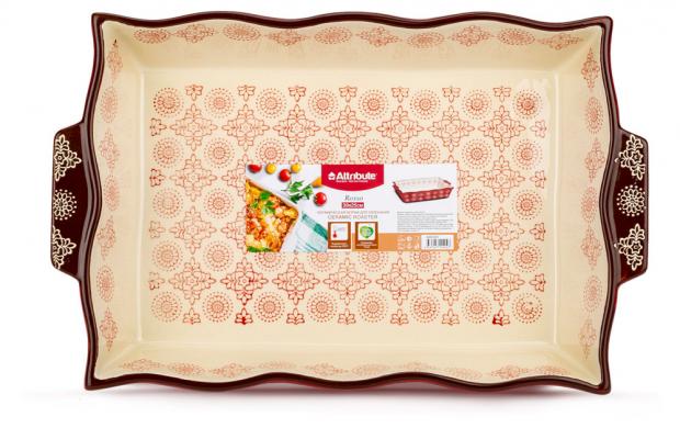 

Форма для запекания Attribute Rosso прямоугольная, 39х25 см
