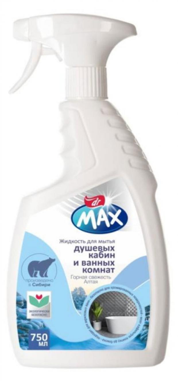 

Спрей для мытья душевых кабин и ванных комнат Dr.Max, 750 мл