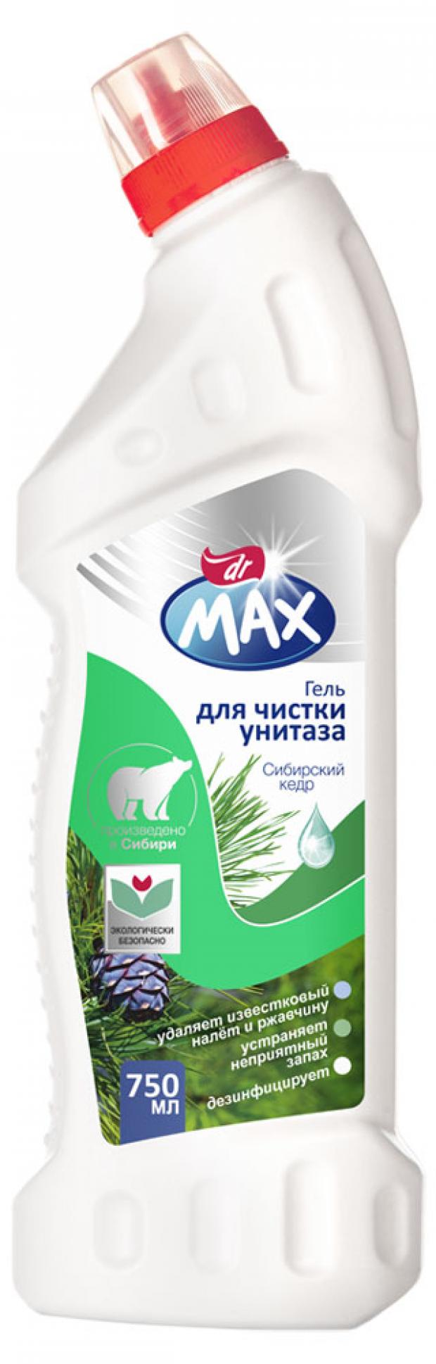 

Гель для чистки унитаза Dr.Max Сибирский кедр, 750 мл
