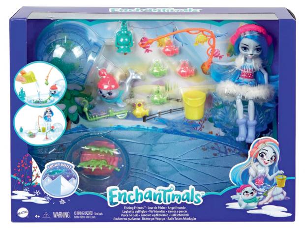 

Набор Enchantimals GJX48 Рыбалка на льду кукла+питомец