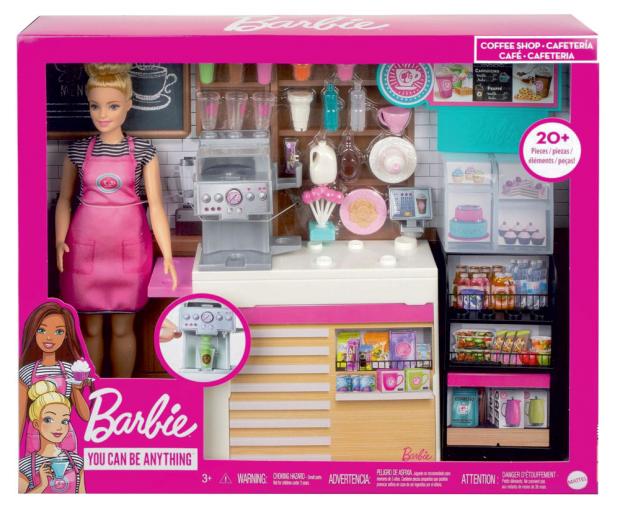 

Набор игровой Barbie GMW03 Кофейня кукла+магазин