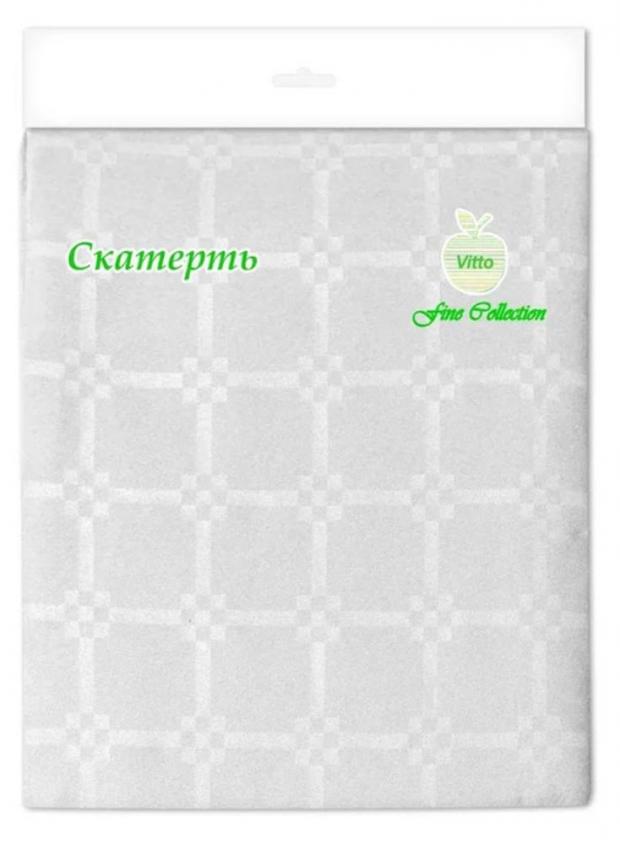 

Скатерть бумажная одноразовая с силиконовым покрытием белая, 120x180 см