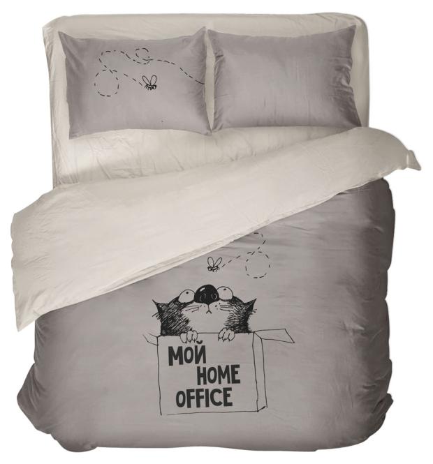 

Комплект постельного белья евро «Магия сна» Home Office поплин