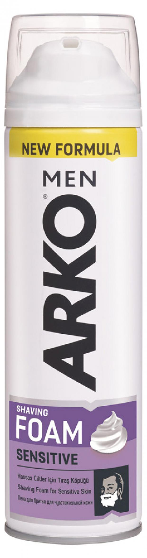 

Пена для бритья Arko Sensitive, 200 мл