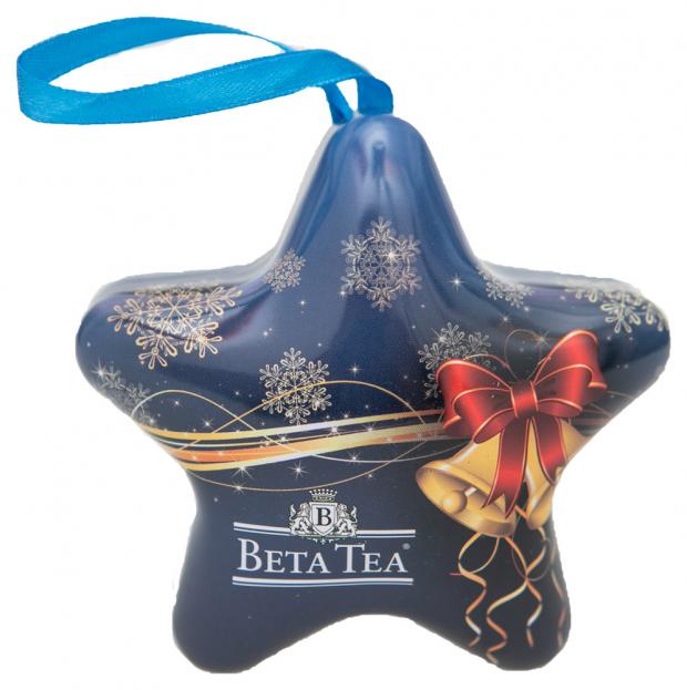 

Чай Beta Tea черный цейлонский байховый средний лист Звезда синяя, 20 г