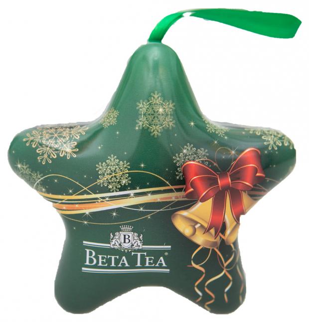 

Чай Beta Tea черный цейлонский байховый средний лист Звезда зеленая, 20 г