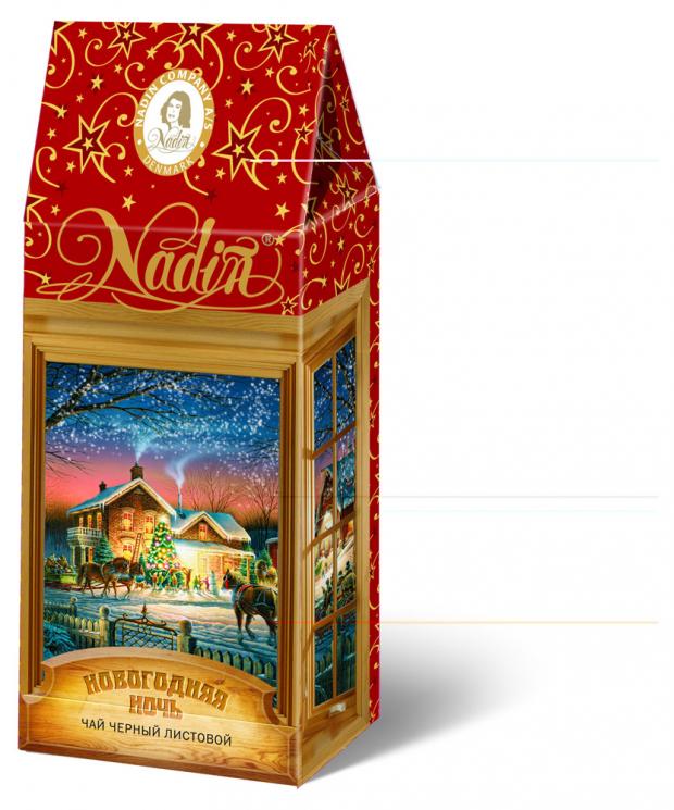 

Чай Nadin черный неароматизированный Новогодняя ночь, 50 г