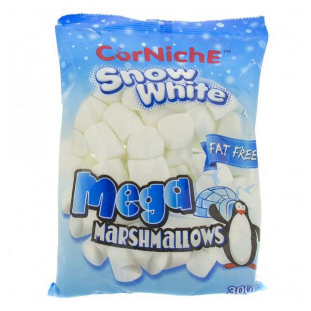 Зефир CorNichE White Marshmallows Snow, 300 г