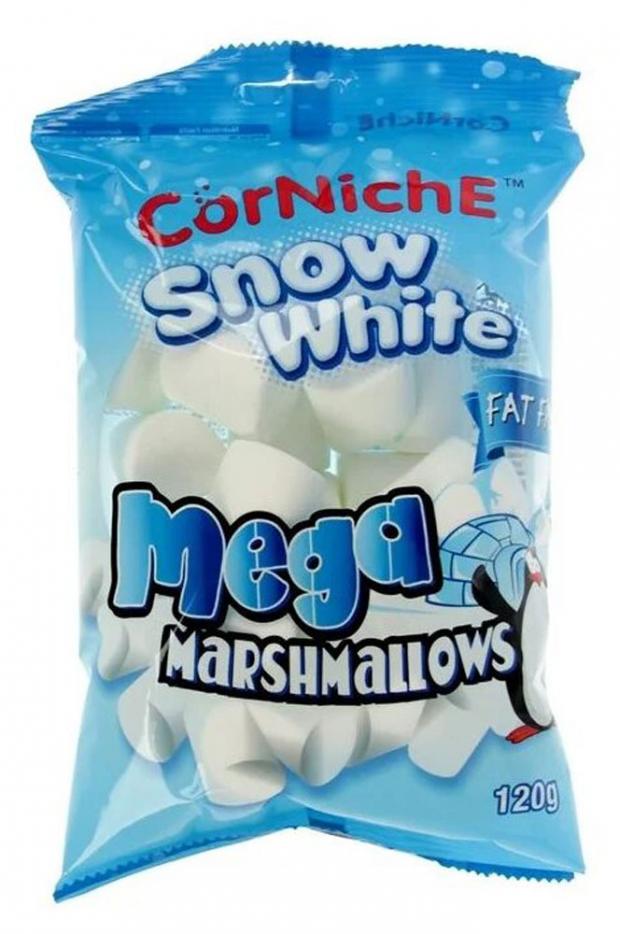 Зефир CorNichE White Marshmallows Snow, 120 г