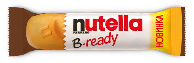 Батончик вафельный Nutella B-ready с пастой 22 г 36₽