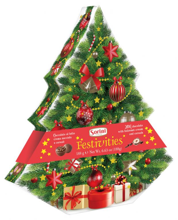 

Набор конфет Sorini Festivities Елка, 175 г