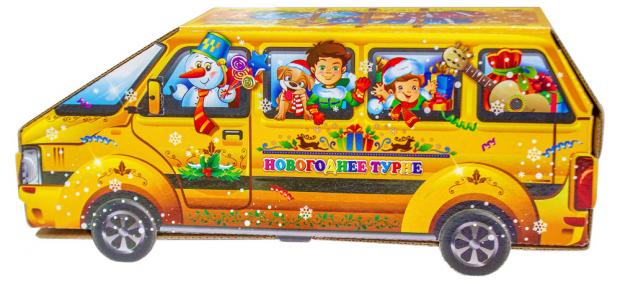 

Подарочный набор «Самарский Кондитер» Автобус Новогоднее турне, 600 г