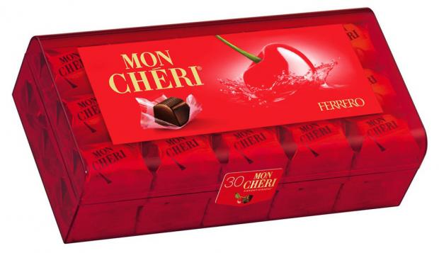 

Набор конфет MON CHERI шоколадные с цельной вишней и ликером, 315 г