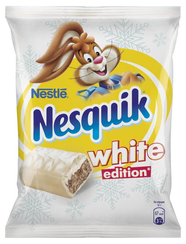 

Конфета Nesquik white edition с какао и белым шоколадом, 171 г
