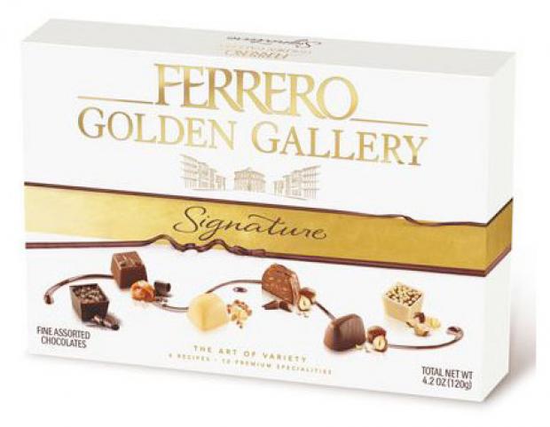 

Набор конфет FERRERO GOLDEN GALLERY Signature, 122 г
