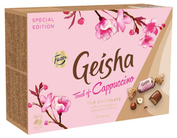 

Набор конфет Fazer Geisha Touch of Cappuccino, 150 г