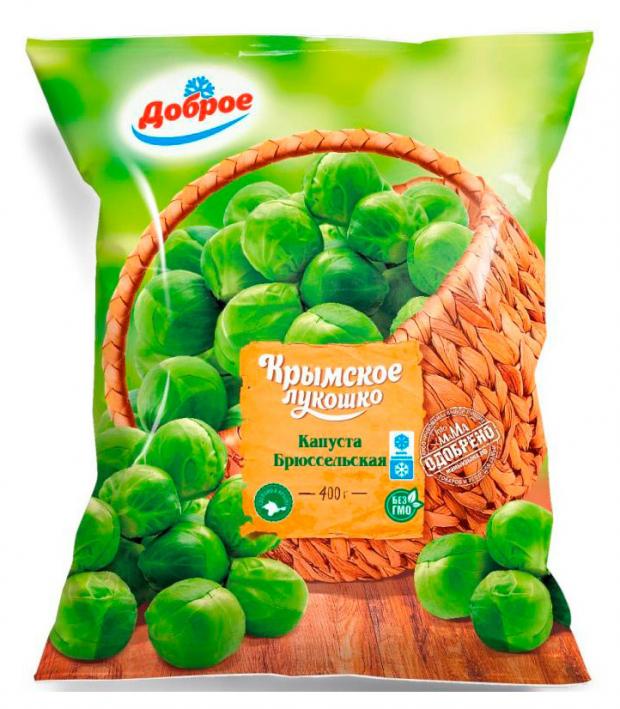 

Капуста брюссельская «Крымское лукошко», 400 г