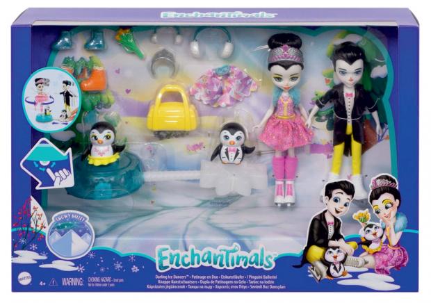 

Набор Enchantimals GJX49 Фигурное катание 2 куклы и 2 питомца