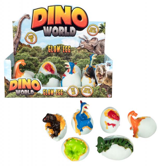 фото Игрушка hti dino world яйцо динозавра светящееся