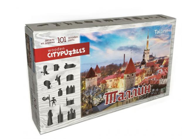 

Пазл фигурный деревянный Города