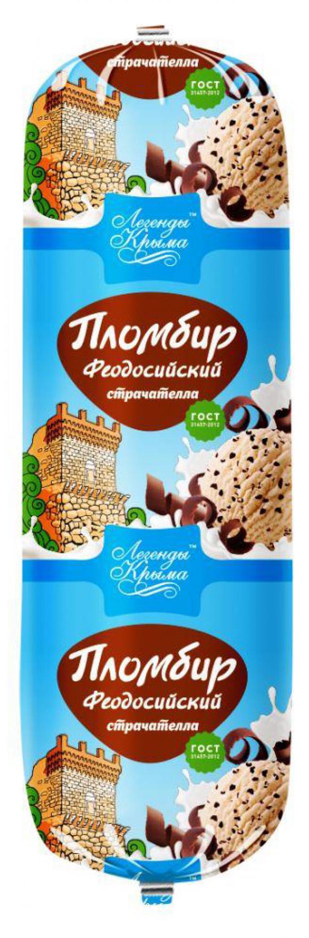 

Мороженое пломбир «Легенды Крыма» Феодосийский страчателла, 500 г