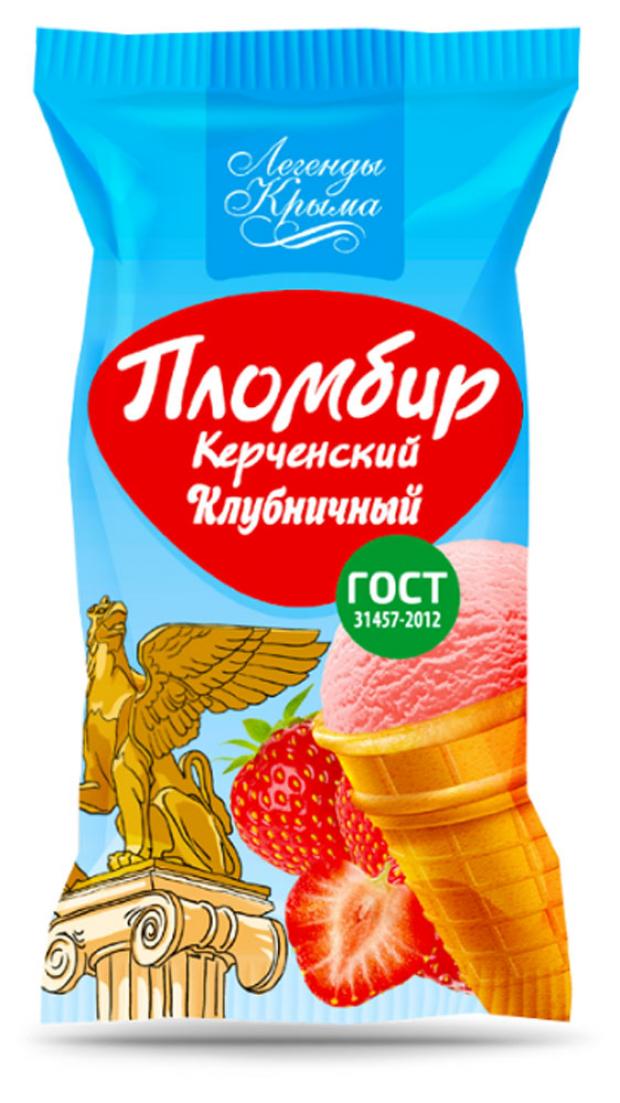 

Мороженое пломбир «Легенды Крыма» Керченский Клубничный, 80 г