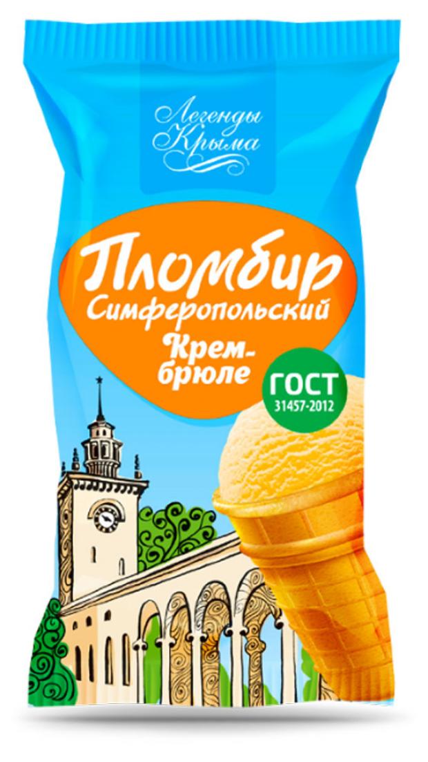 

Мороженое пломбир «Легенды Крыма» Симферопольский Крем-брюле, 80 г