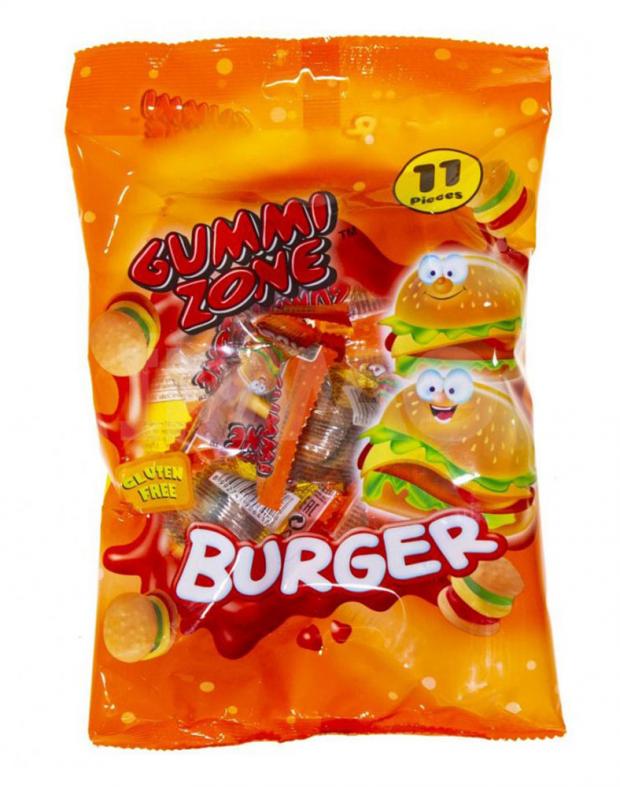 

Мармелад жевательный Gummi Zone BURGER, 88 г
