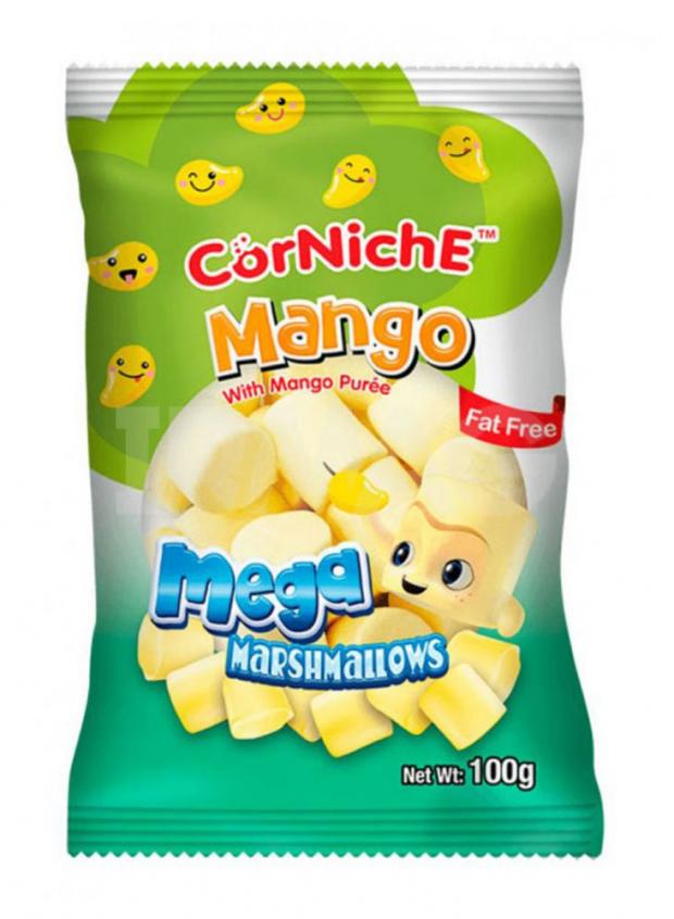 Зефир CorNichE Mega Marshmallows Манго, 100 г