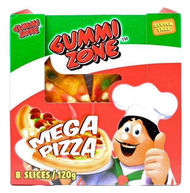 

Мармелад жевательный Gummi Zone Mega Pizza, 120 г