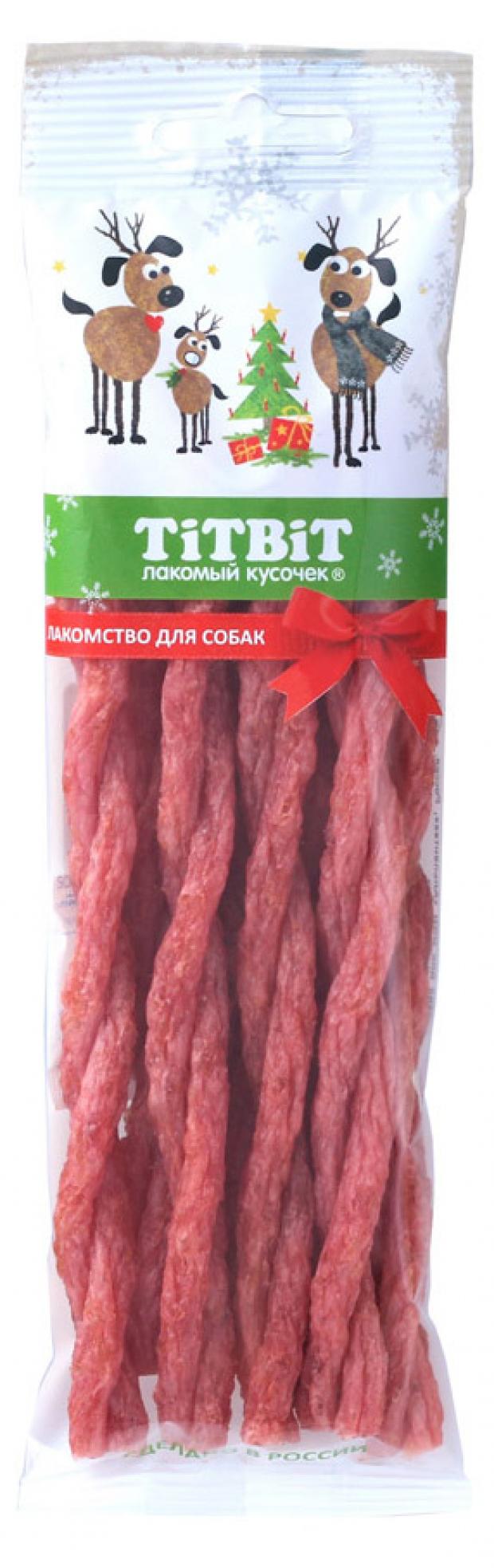 

Лакомство для собак TITBIT колбаса Экстра, 75 г