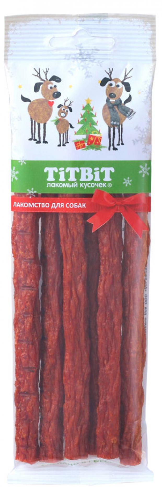 

Лакомство для собак TITBIT колбаса Сан Марко, 75 г