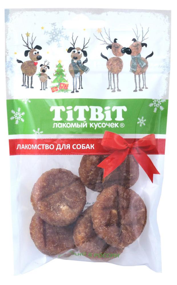 

Лакомство для собак TITBIT котлета куриная, 70 г
