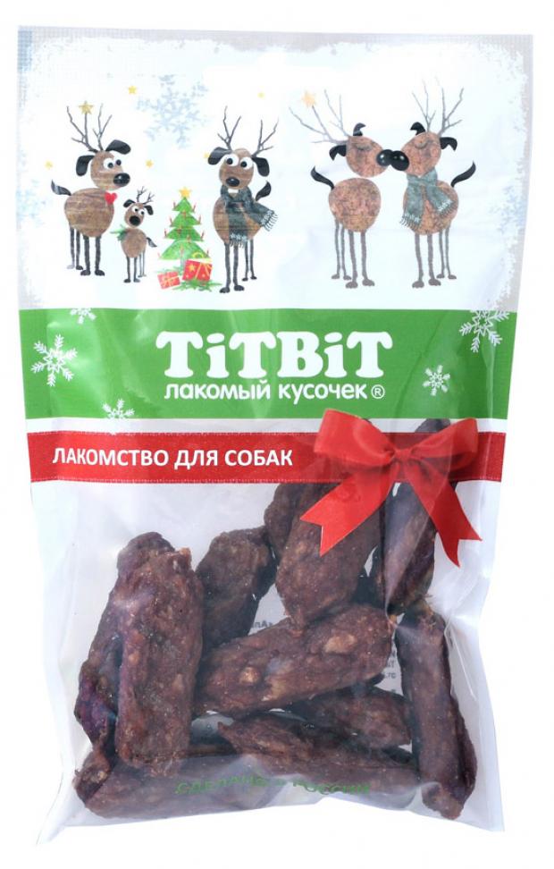 

Лакомство для собак TITBIT колбаса Московская, 80 г
