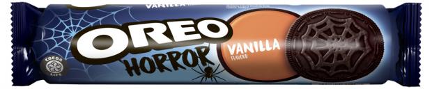 

Печенье-сэндвич Oreo Horror с какао и ванильной начинкой, 154 г