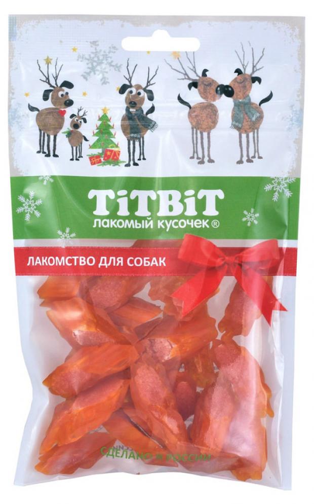 

Лакомство для собак TITBIT мармелад мясной с ягодной начинкой, 70 г
