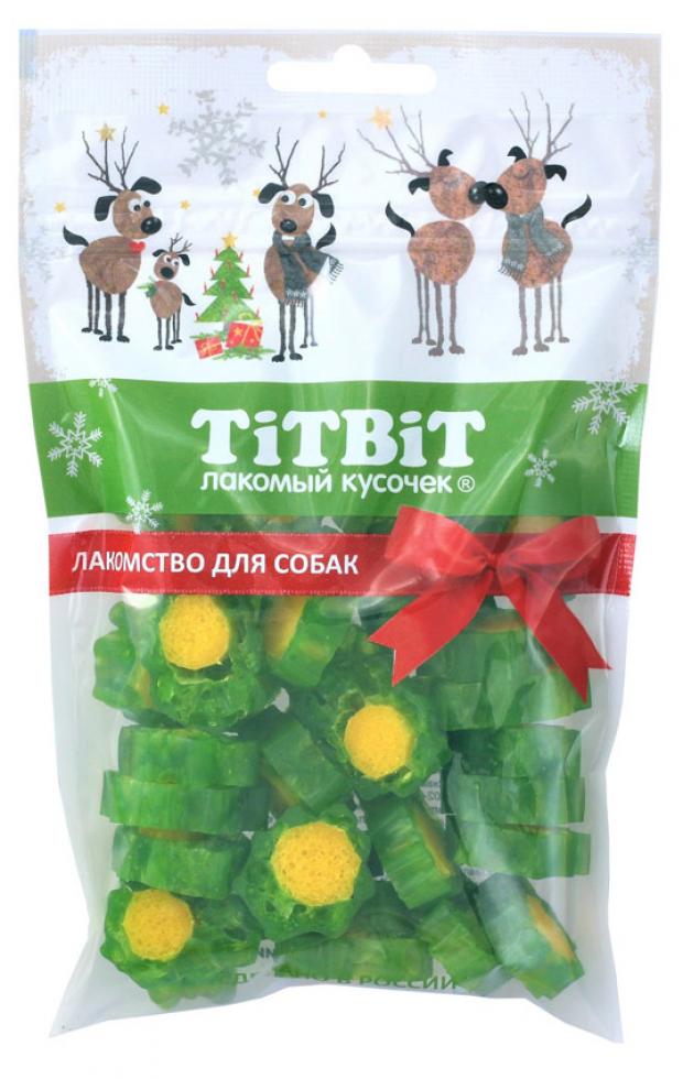 

Лакомство для собак TITBIT мармелад мясной с сырной начинкой, 70 г