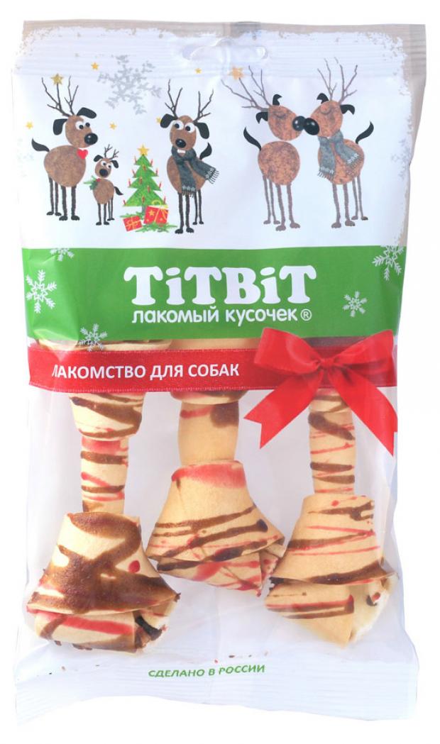 

Лакомство для собак TITBIT кость Праздничная mini, 35 г