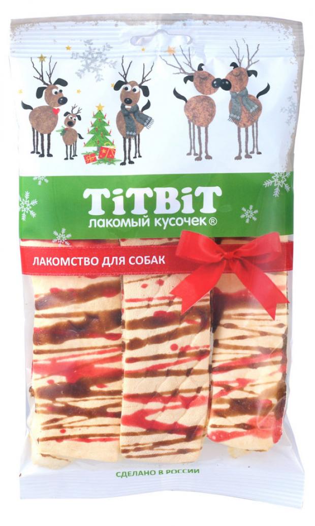 

Лакомство для собак TITBIT крекер Праздничный, 18 г